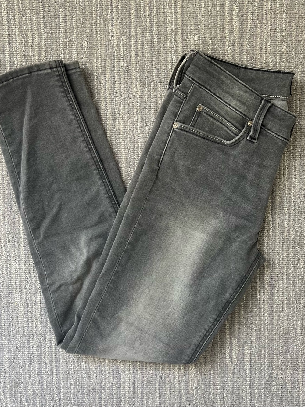 Lee Women's Charcoal Gray Skinny Jeans